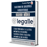 Imagem do curso CADERNO DE QUESTÕES GABARITADAS: BÁSICO NÍVEL MÉDIO, LEGALLE