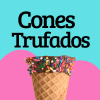 Imagem do produto Receitas - Cones Trufados