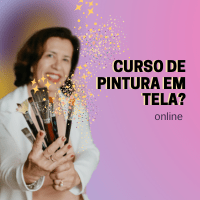 Imagem do produto CURSO DE PINTURA EM TELA COM TINTA ACRÍLICA | BRUNA PEREIRA