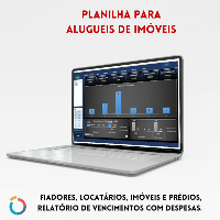 Imagem do produto Planilha para controle de alugueis