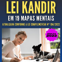 Imagem do produto Lei Kandir em Mapas Mentais - Lei Complementar nº 87, de 13 de setembro de 1996. BÔNUS: 132 Questões Comentadas.