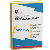 Imagem do produto CADERNO DE QUESTÕES GABARITADAS: PROFESSOR DE AEE, FUNDATEC