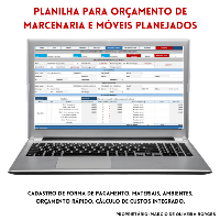 Imagem do produto Planilha Para Orçamento Marcenaria e Móveis Planejados