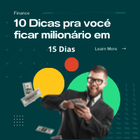 Imagem do curso 10 Dicas pra ficar milionário em 15 dias Rápido