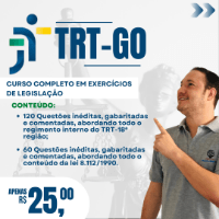 Imagem do curso Curso Completo de Legislação para o TRT-18ª Região