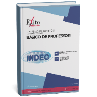 Imagem do produto CADERNO DE QUESTÕES GABARITADAS: BÁSICO PROFESSOR, INSTITUTO INDEC