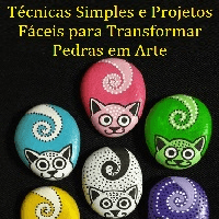 Imagem do produto Técnicas Simples e Projetos Fáceis para Transformar Pedras em Arte