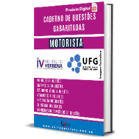 Imagem do produto CADERNO DE QUESTÕES GABARITADAS : MOTORISTA INSTITUTO VERBENA-UFG