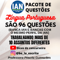 Imagem do produto PACOTE DE QUESTÕES DA BANCA IAN