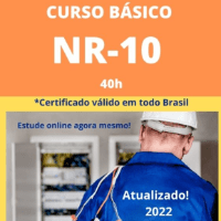 Imagem do produto Curso Básico NR-10 40h - ONLINE com certificado