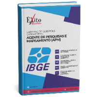 Imagem do produto CADERNO DE QUESTÕES GABARITADAS AGENTE DE PESQUISA E MAPEAMENTO (APM) IBGE 2025