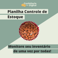 Imagem do produto Planilha Controle de Estoque para Confeitaria