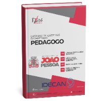 Imagem do produto CADERNO DE QUESTÕES GABARITADAS: PEDAGOGO, IDECAN JP