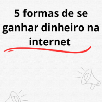 Imagem do produto 5 formas de se ganhar dinheiro na internet