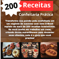 Imagem do produto 200 Receitas de Confeitaria Prática
