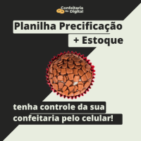 Imagem do produto [COMBO] Planilha Precificação+Estoque para Confeitaria