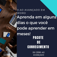 Imagem do produto Ebook Avançando em Word