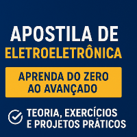 Imagem do curso Apostila de Eletroeletrônica  Transforme seu conhecimento em prática e domine a eletrônica!