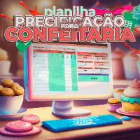 Imagem do produto Planilha de Precificação para Confeitaria e Padaria