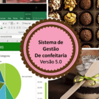 Imagem do produto Planilha de Gestão de Confeitaria : precificação e gestão