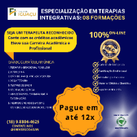 Imagem do curso Pós-graduação com 8 formações. Terapias Integrativas