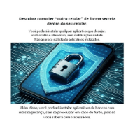 Imagem do curso Como ocultar aplicativos e ter “outro celular” de forma secreta dentro do seu celular