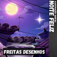 Imagem do curso Arte Digital "NOITE FELIZ" por Freitas Desenhos