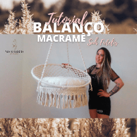 Imagem do produto Balanço de Macramê - O Artesanato Mais Amado do Momento