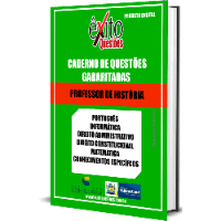 Imagem do curso CADERNO DE QUESTÕES GABARITADAS: PROFESSOR DE HISTÓRIA, PARNAMIRIM PE 2022.