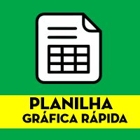 Imagem do produto Planilhas para Gráfica Rápida