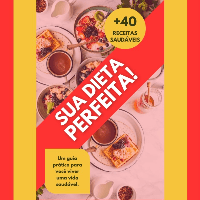 Imagem do produto E-book com +40 Receitas Saudáveis