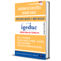 Imagem do produto CADERNO DE QUESTÕES GABARITADAS: PROFESSOR INFANTIL E ANOS INICIAIS CUPIRA