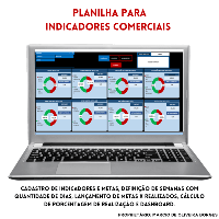Imagem do produto Planilha para indicadores comerciais