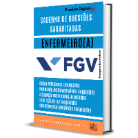 Imagem do produto CADERNO DE QUESTÕES GABARITADAS : ENFERMEIRO FGV