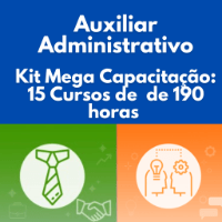Imagem do curso KIT ADMINISTRATIVO PROFISSIONAL: 15 CURSOS PARA IMPULSIONAR SUA CARREIRA EM APENAS UM PACOTE