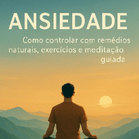 Imagem do curso ANSIEDADE, Como Controlar Com Remédios Naturais, Exercícios e Medicação - EBOOK + GAME ONLINE