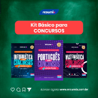Imagem do produto KIT BÁSICO PARA CONCURSOS 2023!