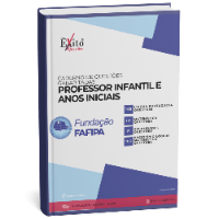 Imagem do produto CADERNO DE QUESTÕES GABARITADAS: PROFESSOR INFANTIL E ANOS INICIAIS, FAFIPA