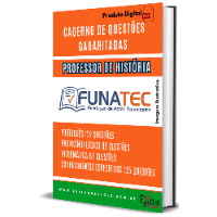 Imagem do produto CADERNO DE QUESTÕES GABARITADAS: PROFESSOR DE HISTÓRIA, FUNATEC