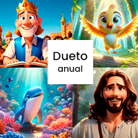 Imagem do produto Histórias Dueto: Lúdica + Cristã - Anual