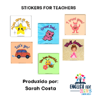 Imagem do produto Stickers Motivacionais em Inglês - EFK