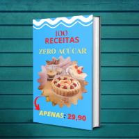Imagem do produto 100 RECEITAS DE DOCES ZERO AÇÚCAR
