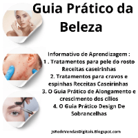 Imagem do produto Guia Prático da Beleza e Tratamento Caseiros para o Rosto, espinhas, Cílios, Espinhas, Sobrancelhas