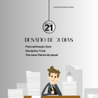 Imagem do produto Desafio de 21 Dias: Procrastinação Zero e Disciplina Total.