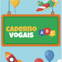 Imagem do produto Caderno Vogais