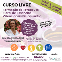 Imagem do curso Curso de Formação de Terapeuta Floral de Essências Vibracionais Fisioquantic