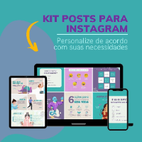 Imagem do produto kit Posts para Instagram