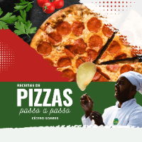 Imagem do produto RECEITAS DE PIZZAS PASSO A PASSO