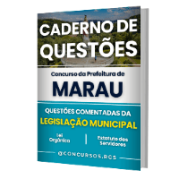 Imagem do produto Caderno de Questões da Legislação Municipal de MARAU