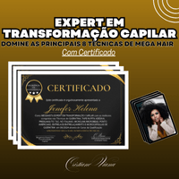 Imagem do curso Aprendendo Mega Hair - Domine as 8 Técnicas Mais Procuradas + Certificação de Expert em Transformação Capilar